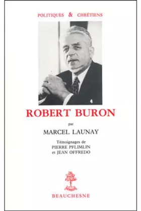 Couverture du produit · Robert buron
