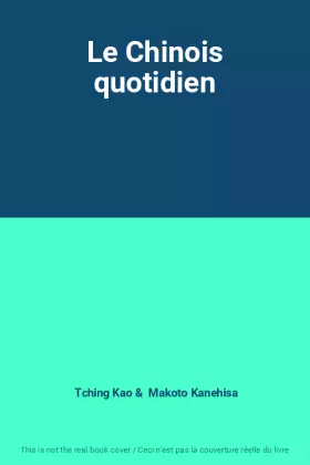 Couverture du produit · Le Chinois quotidien