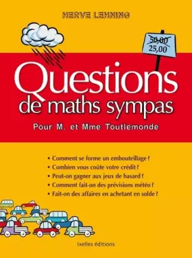 Couverture du produit · Questions de maths sympas pour M. et Mme Toulemonde