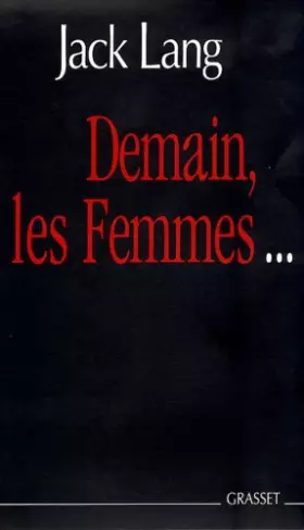 Couverture du produit · Demain, les femmes