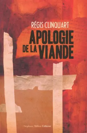 Couverture du produit · Apologie de la viande