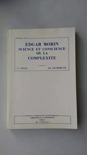 Couverture du produit · Science et conscience de la complexité