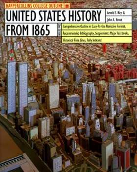 Couverture du produit · HarperCollins College Outline United States History from 1865