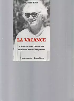 Couverture du produit · La vacance