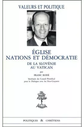 Couverture du produit · Eglise nations et démocratie