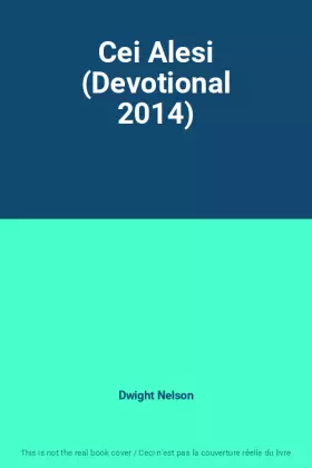 Couverture du produit · Cei Alesi (Devotional 2014)