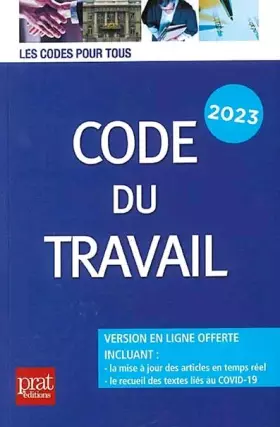 Couverture du produit · Code du travail 2023