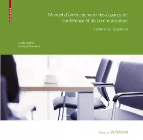 Couverture du produit · Manuel d´aménagement des espaces de conférence et de communication