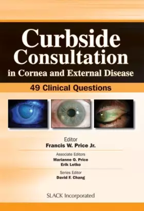 Couverture du produit · Curbside Consultation in Cornea and External Disease: 49 Clinical Questions