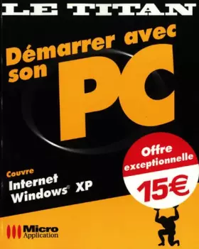 Couverture du produit · Démarrer avec son PC