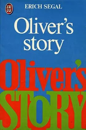 Couverture du produit · Oliver's story / Segal, Erich / Réf: 24502