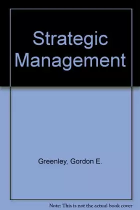 Couverture du produit · Strategic Management