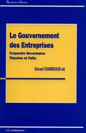 Couverture du produit · Le gouvernement des entreprises
