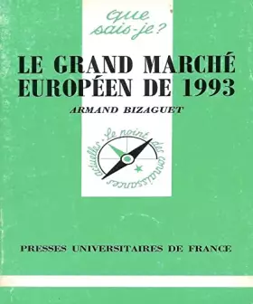 Couverture du produit · Le grand marche europeen de 1993