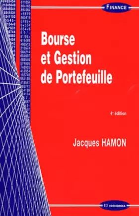 Couverture du produit · Bourse et gestion de portefeuille