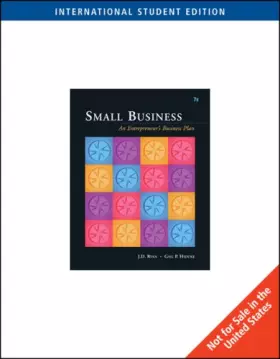 Couverture du produit · Small Business: An Entrepreneur's Business Plan