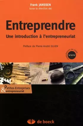 Couverture du produit · Entreprendre : Une introduction à l'entrepreneuriat