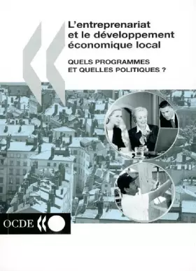 Couverture du produit · L'entrepreunariat et le développement économique local