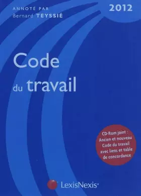 Couverture du produit · Code du travail 2012 (1Cédérom)