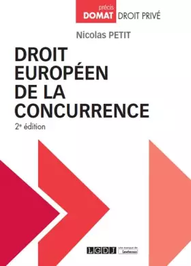 Couverture du produit · Droit européen de la concurrence