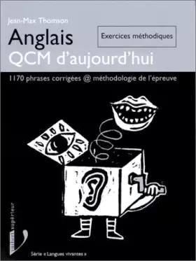 Couverture du produit · Anglais, QCM d'aujourd'hui : Exercices méthodiques...