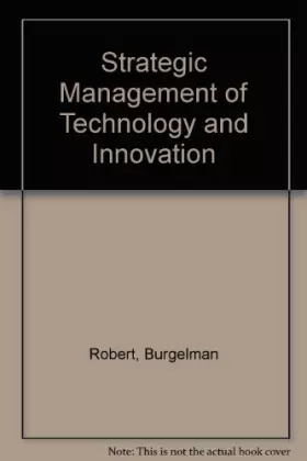 Couverture du produit · Strategic Management of Technology and Innovation