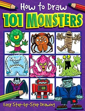 Couverture du produit · How to Draw 101 Monsters