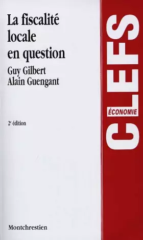 Couverture du produit · La fiscalité locale en question, 2e édition