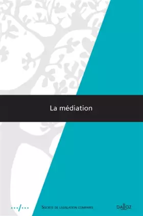 Couverture du produit · La médiation