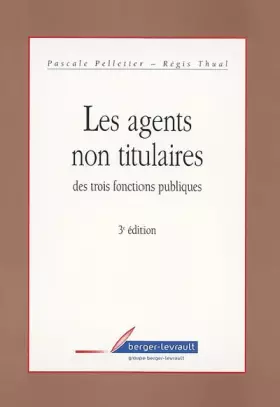 Couverture du produit · Les Agents non titulaires des trois fonctions publiques