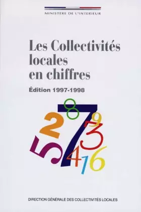 Couverture du produit · Les collectivités locales en chiffres 1997-1998