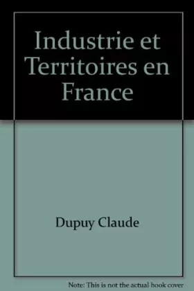 Couverture du produit · Industrie et Territoires en France