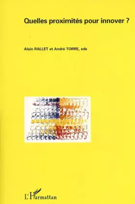 Couverture du produit · Quelles proximités pour innover ?