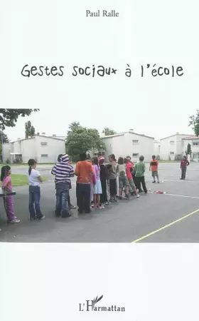 Couverture du produit · Gestes sociaux à l'école