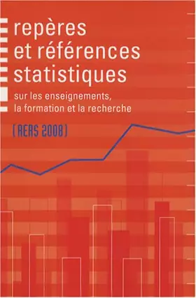 Couverture du produit · Repères et références statistiques sur les enseignements, la formation et la recherche