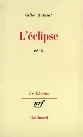 Couverture du produit · L'éclipse
