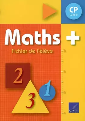 Couverture du produit · Maths + CP Cycle 2 : Fichier de l'élève