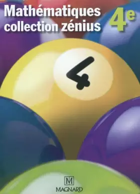 Couverture du produit · Mathématiques 4e : Manuel élève