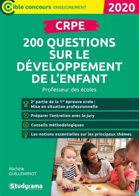 Couverture du produit · CRPE - 200 questions sur le développement de l'enfant