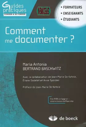 Couverture du produit · Comment me documenter ?