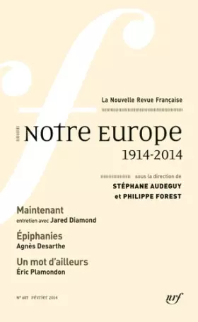Couverture du produit · Notre Europe: (1914-2014)