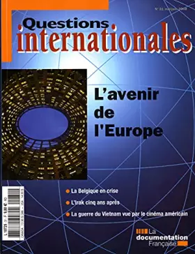 Couverture du produit · L'avenir de l'Europe