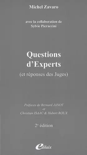 Couverture du produit · Questions d'experts (et réponses des juges)