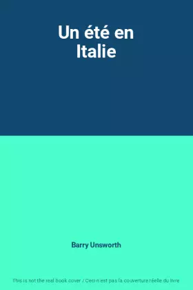Couverture du produit · Un été en Italie