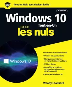 Couverture du produit · Windows 10 Tout en 1 pour les Nuls, 4e éd