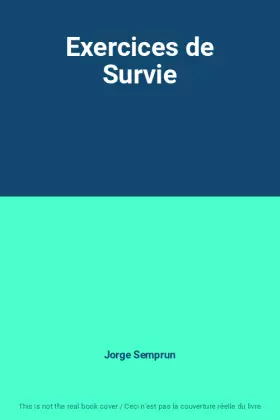 Couverture du produit · Exercices de Survie