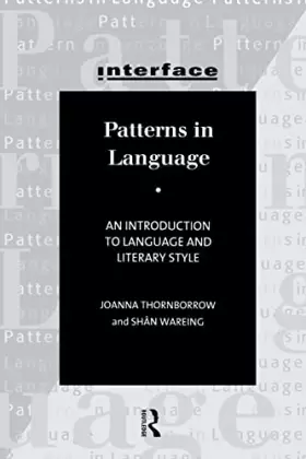 Couverture du produit · Patterns in Language: An introduction to language and literary style