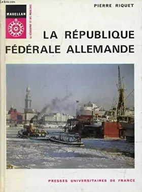 Couverture du produit · La Republique Federale Allemande