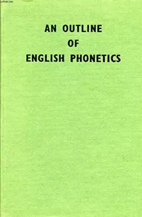 Couverture du produit · An Outline of English Phonetics