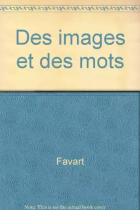Couverture du produit · Des images et des mots